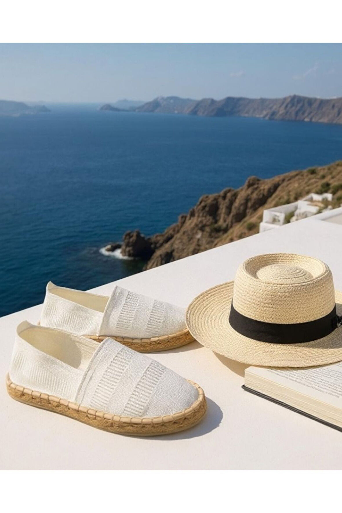 Basic Hasır Detaylı Erkek Espadril