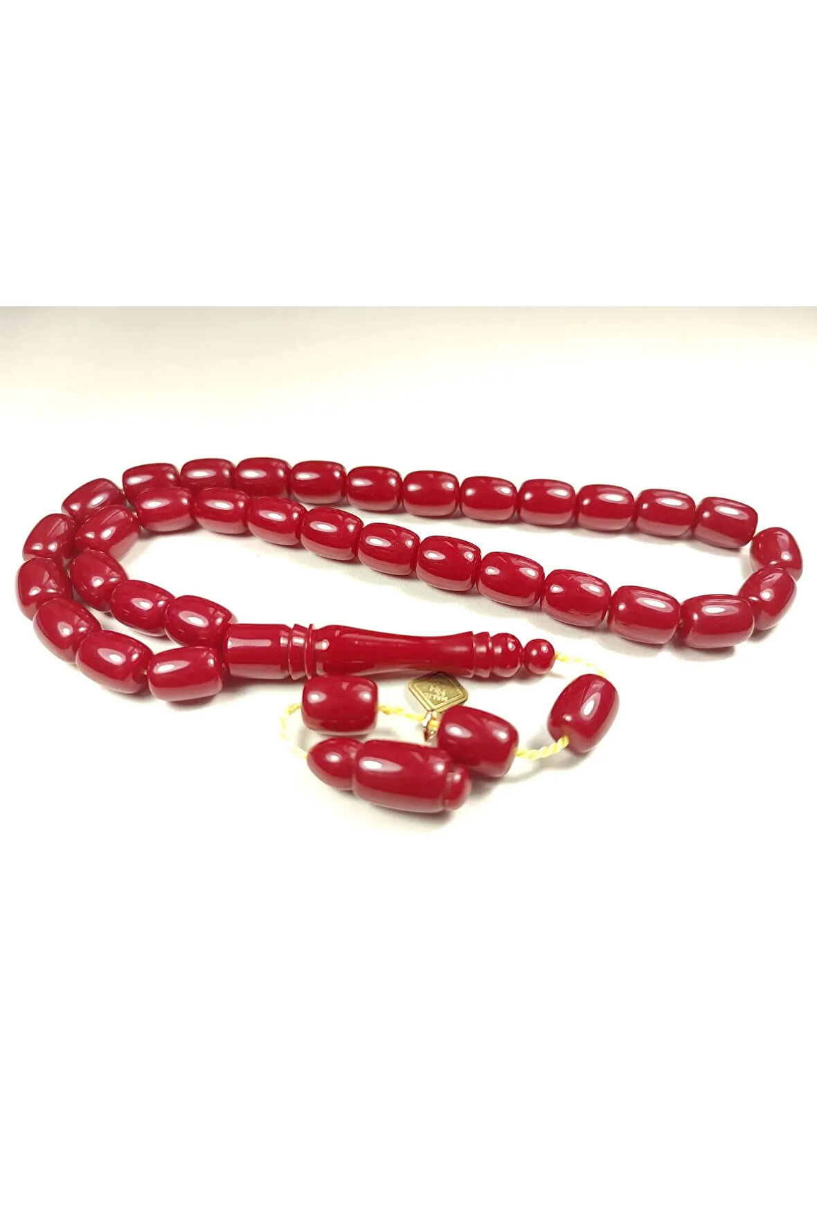 Halil Hilmi Usta Eseri İmzalı Aykırı Renk Osmanlı  Ateş Kehribar Sertifikalı 5086