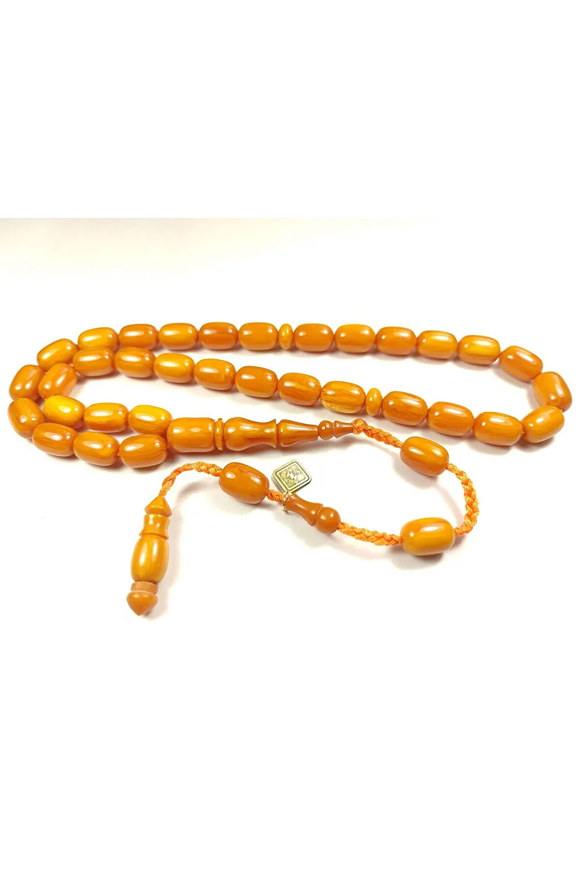 Halil Hilmi Usta Eseri İmzalı Aykırı Renk Sıkma Kehribar Sertifikalı 5081