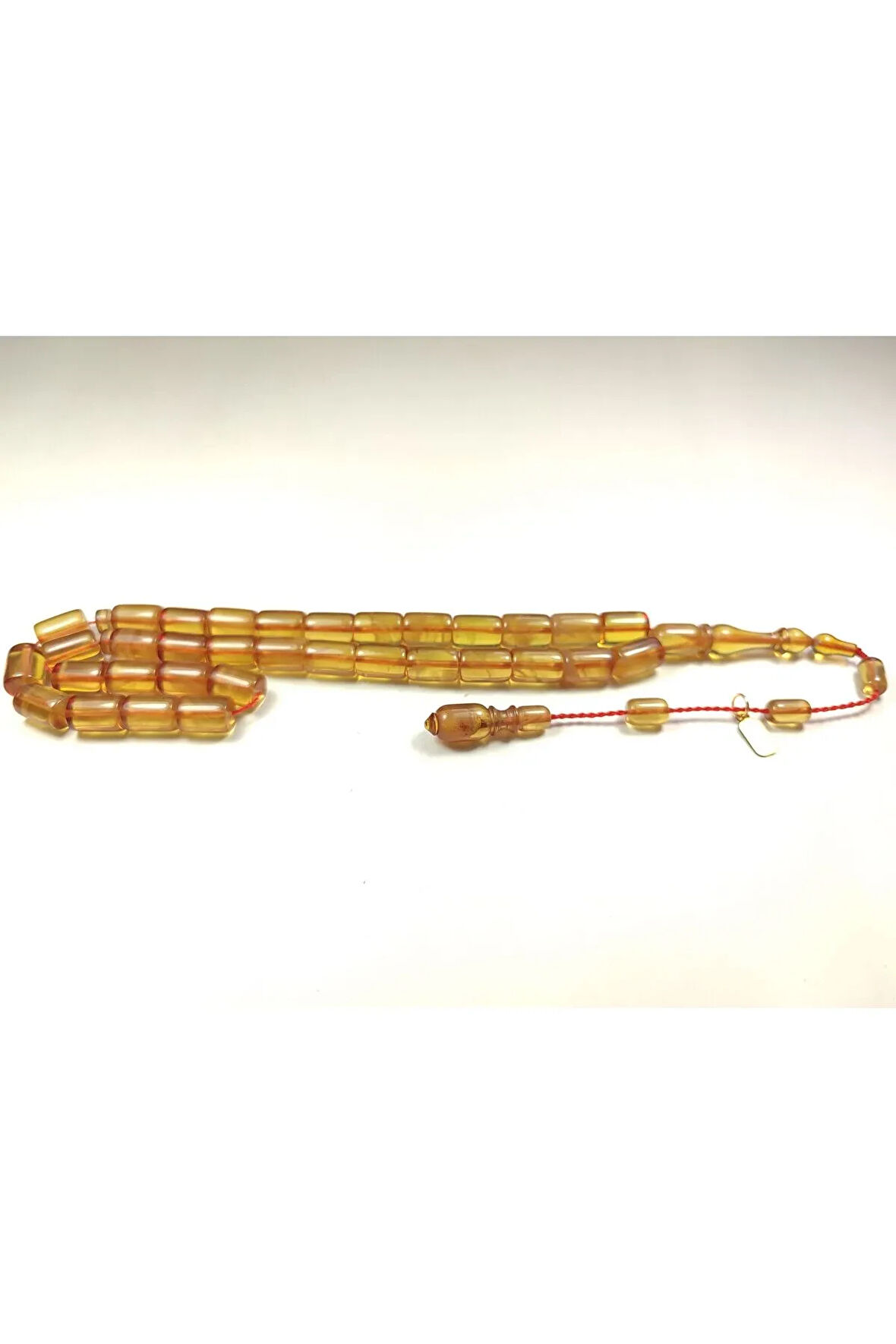 Mehmet Mercan Usta Eseri İmzalı Aykırı Renk Sıkma Kehribar Sertifikalı 5140