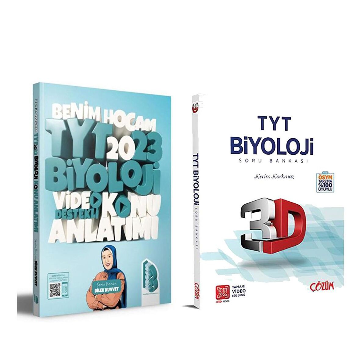 Benim Hocam TYT Biyoloji Konu ve 3D Soru Bankası Seti 2 Kitap