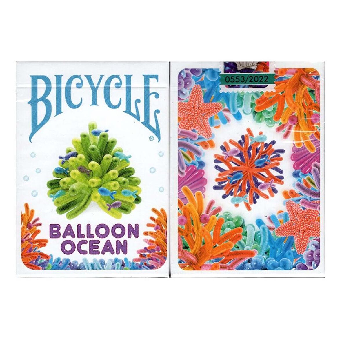 USPCC Bicycle Balloon Ocean Oyun Kağıdı Kartı iskambil Kartları Destesi