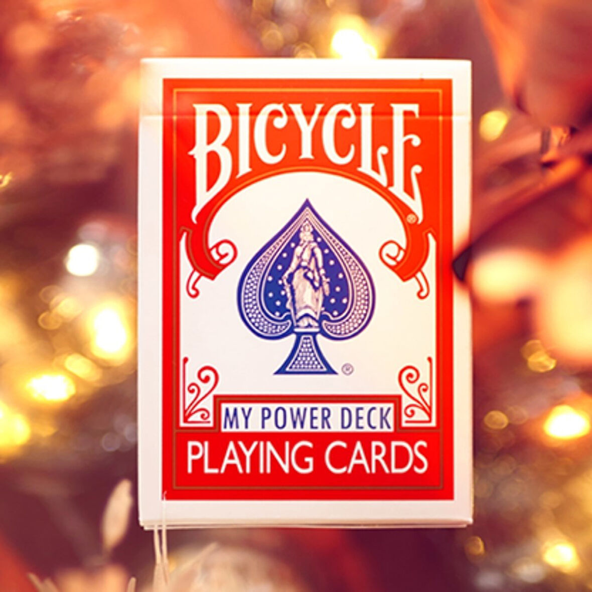 Bicycle My Power Deck (Red) Kırmızı Premium Oyun Kağıdı iskambil Kartları Destesi