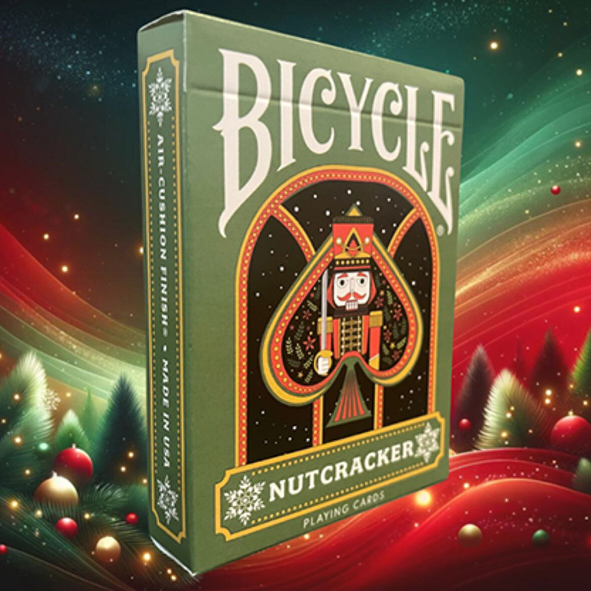 Bicycle Nutcracker Green Premium Oyun Kağıdı Limited Edition Koleksiyonluk iskambil Kartları