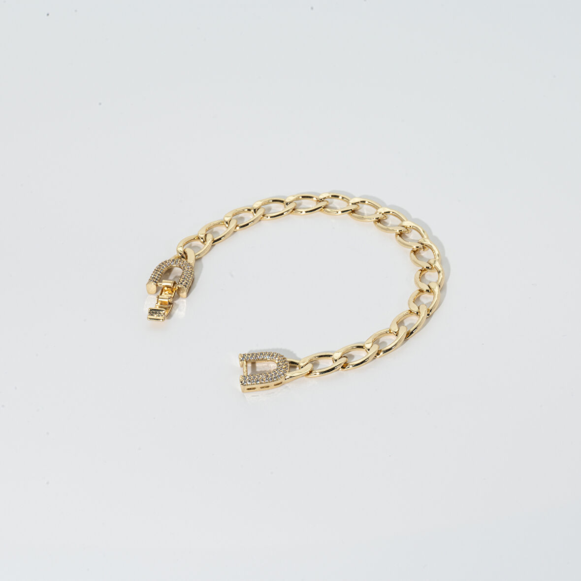 Biem Taşlı Kilit Xuping Bileklik