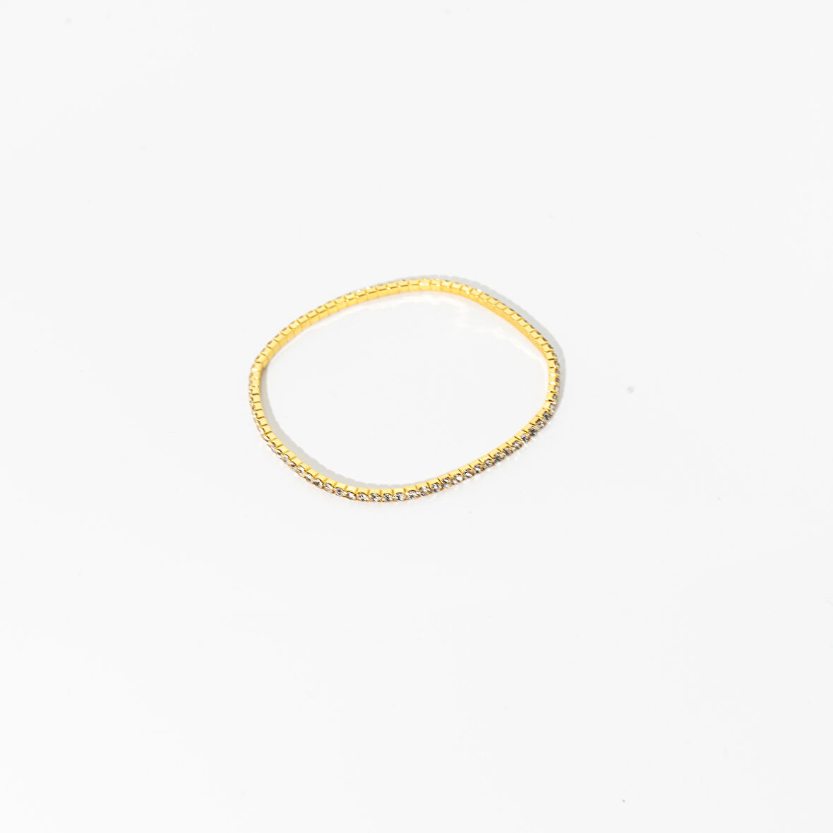 Biem Gold Renk Lastik Bileklik