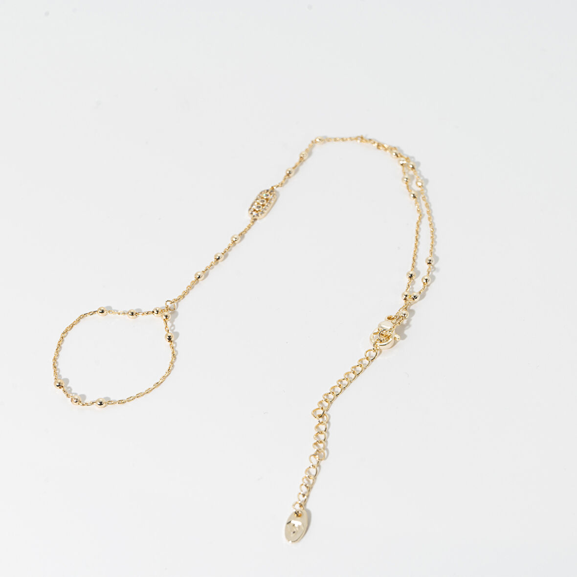 Biem Zirkon Taş Ve Top Detaylı Çelik Şahmeran