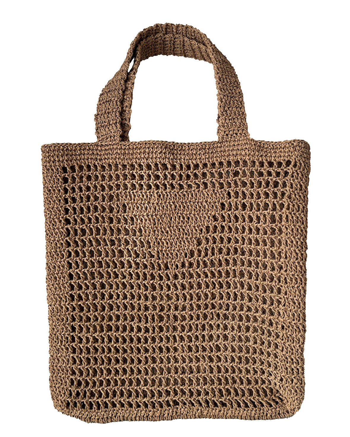 Doğal Hasır Plaj Çantası – Bohem Tarz, Yazlık El Yapımı Model