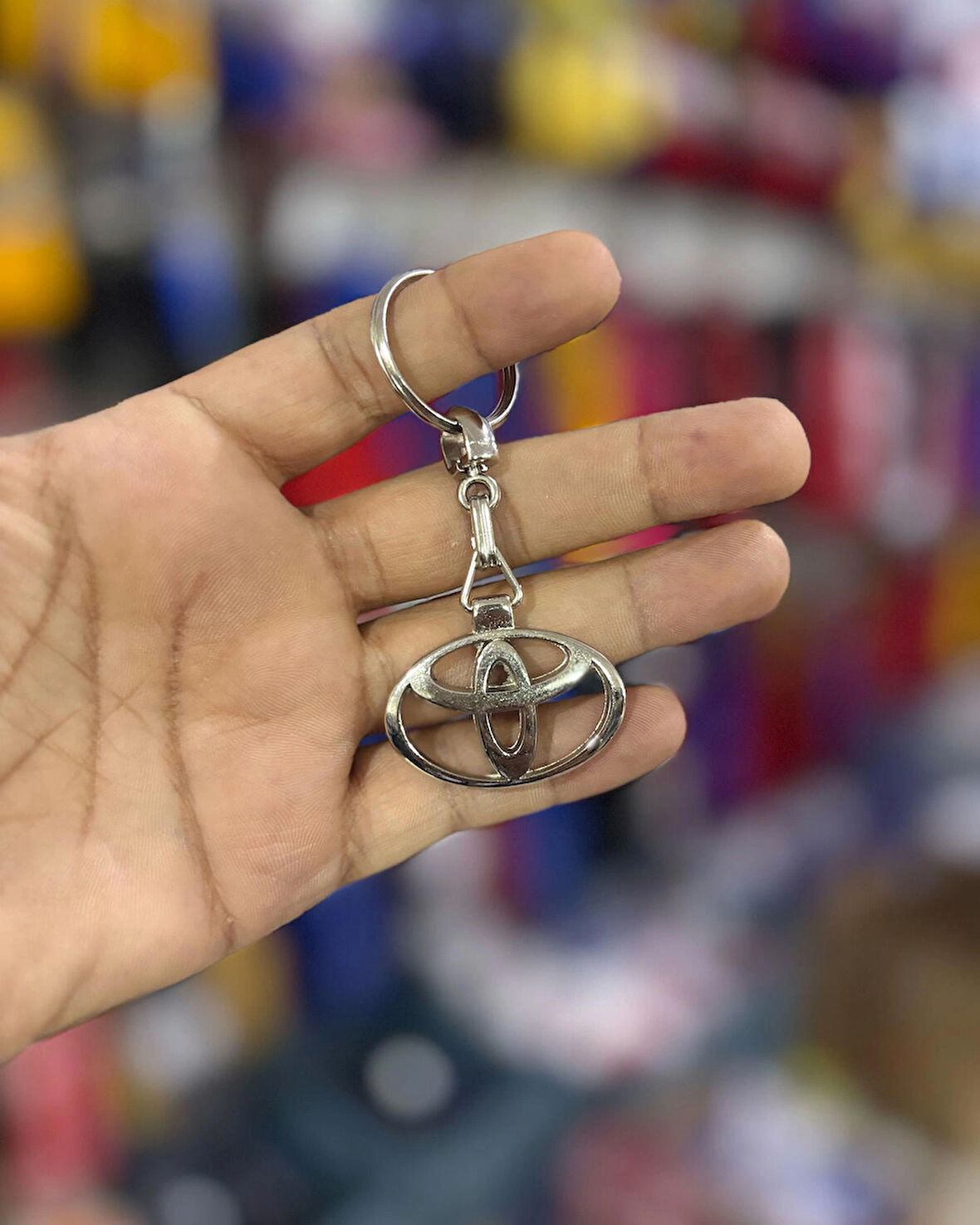 Aracınıza Özel Metal Anahtarlık, Toyota Araç Anahtarı