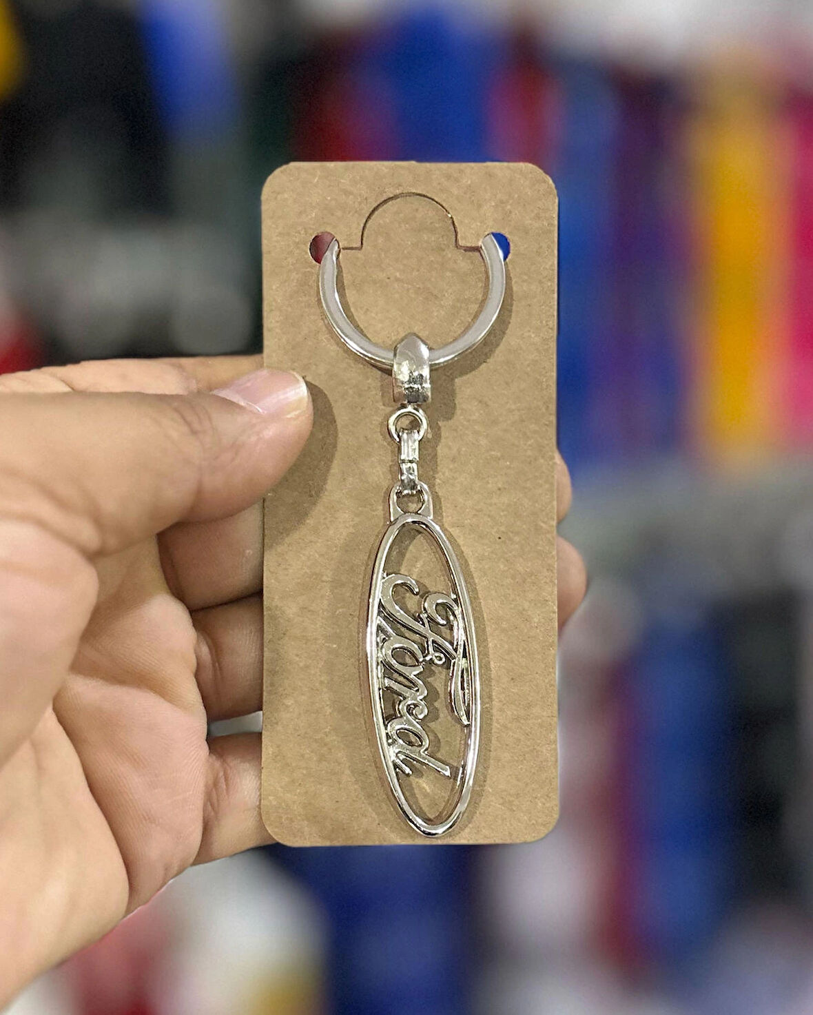 Aracınıza Özel Metal Anahtarlık, Ford Araç Anahtarı