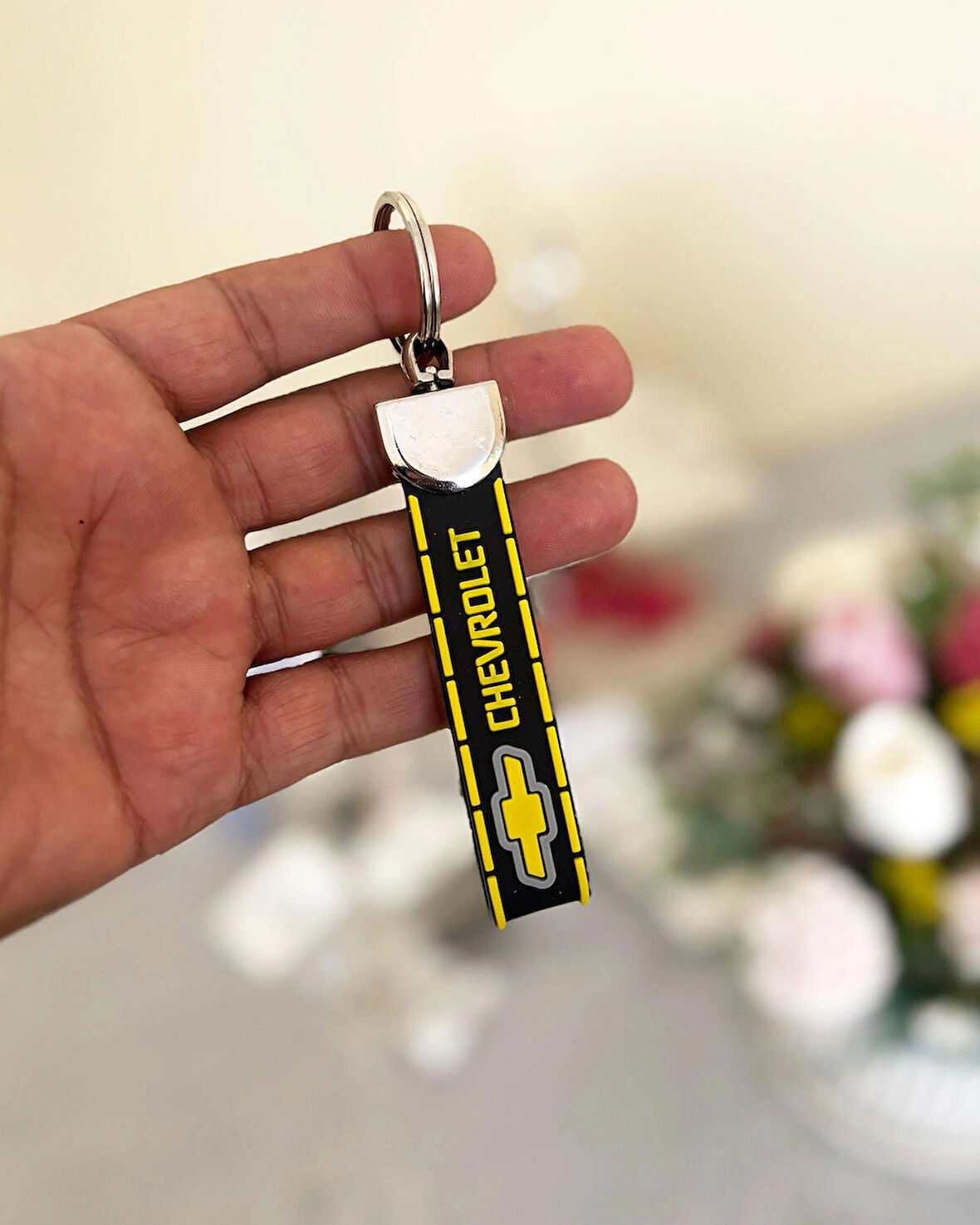 Aracınıza Özel Silikon Anahtarlık, Chevrole