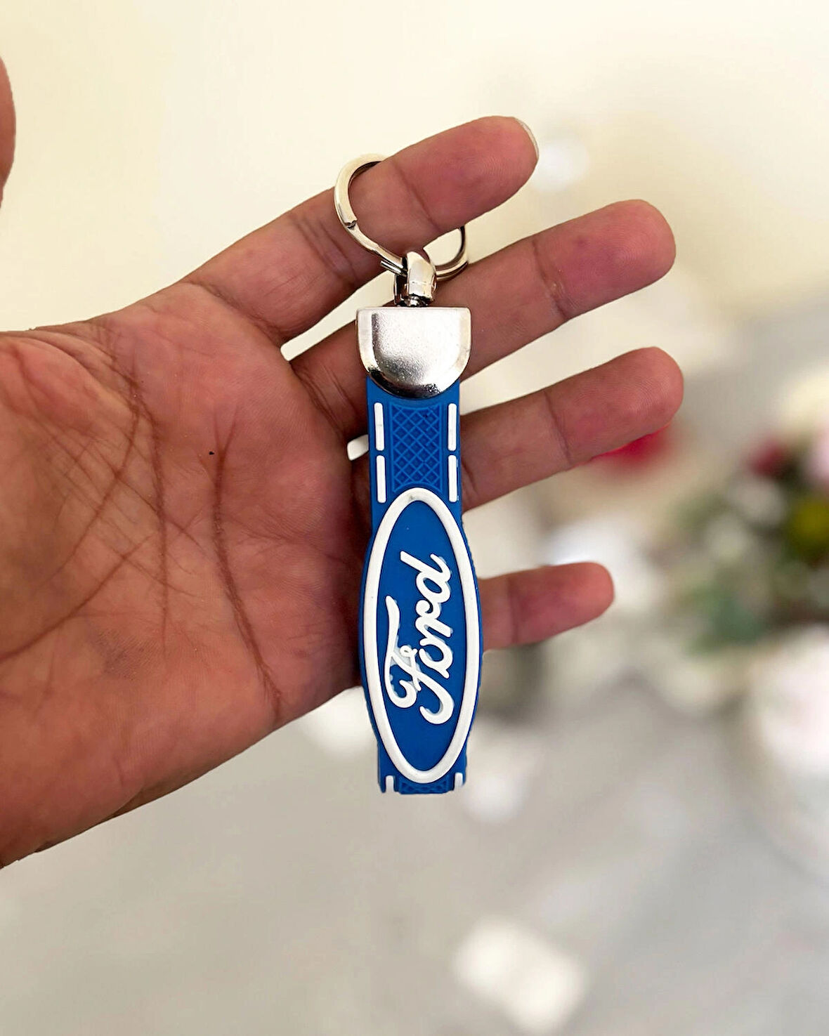 Aracınıza Özel Silikon Anahtarlık, Ford