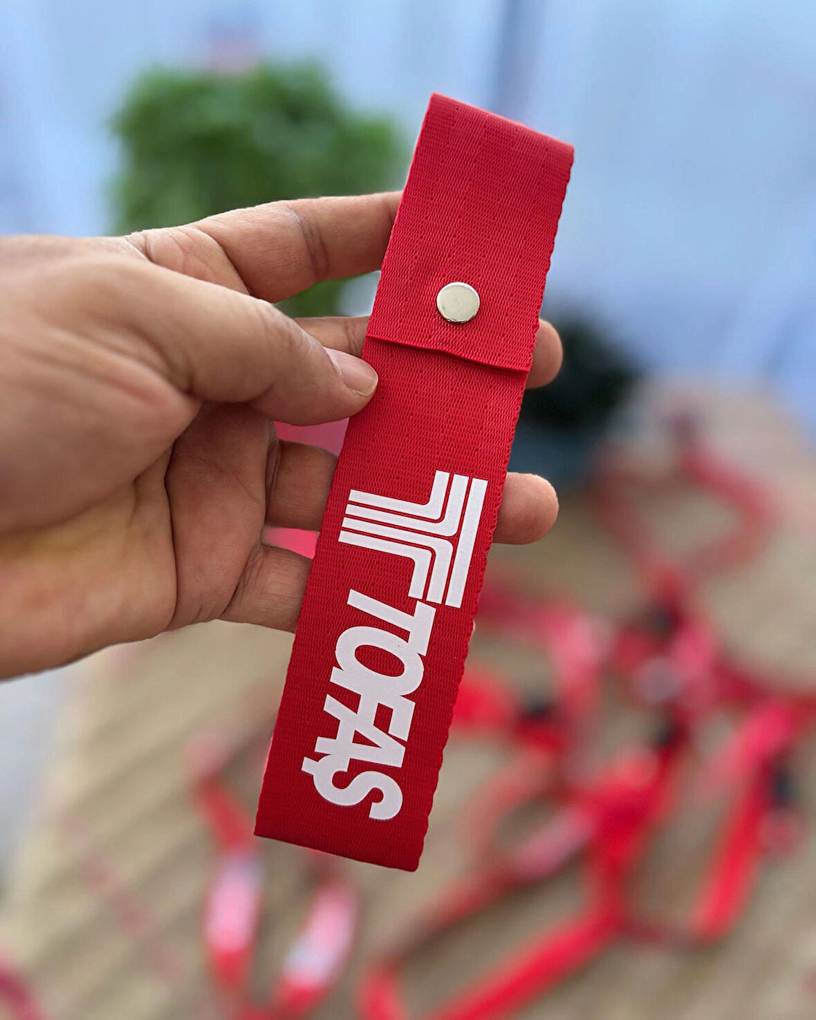 Tofaş Tasarımlı, Kırmızı Renk Yüksek Kalite Tampon & Çeki ipi