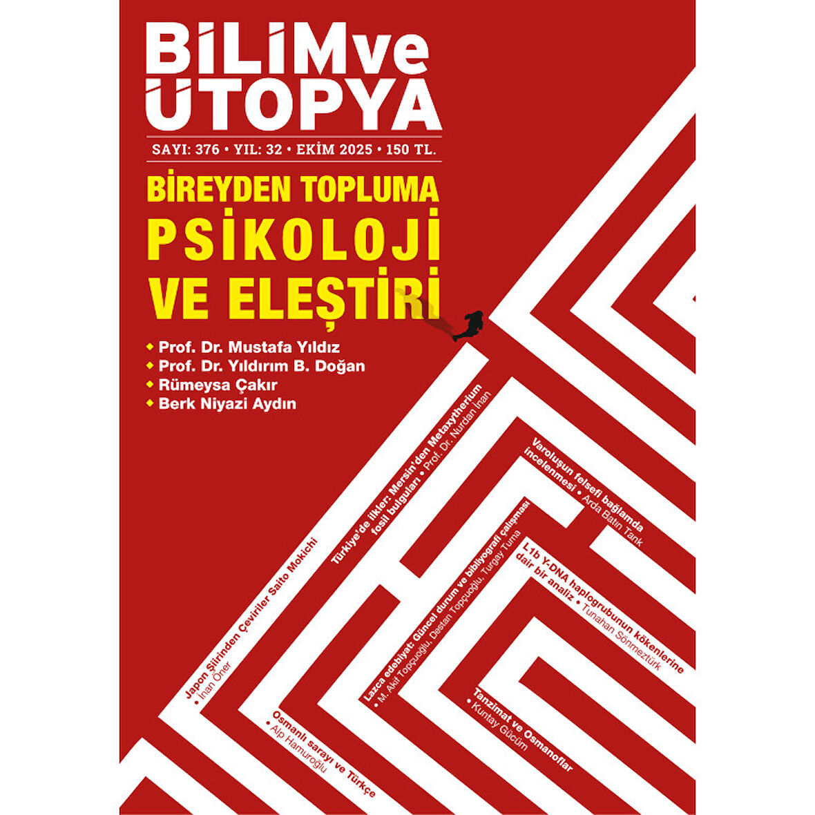 Bilim ve Ütopya Dergi 376.Sayı Ekim 2025