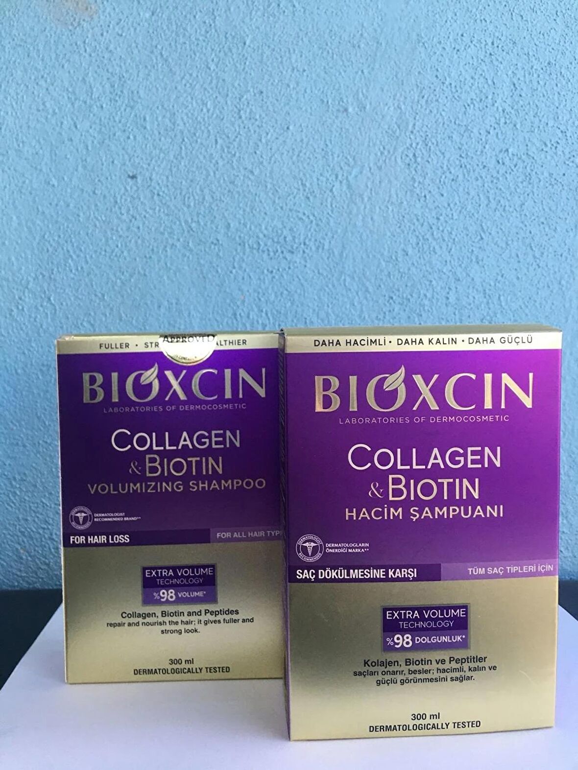 Bıoxcın Collagen Bıotın Hacim Şampuan 2'li Set