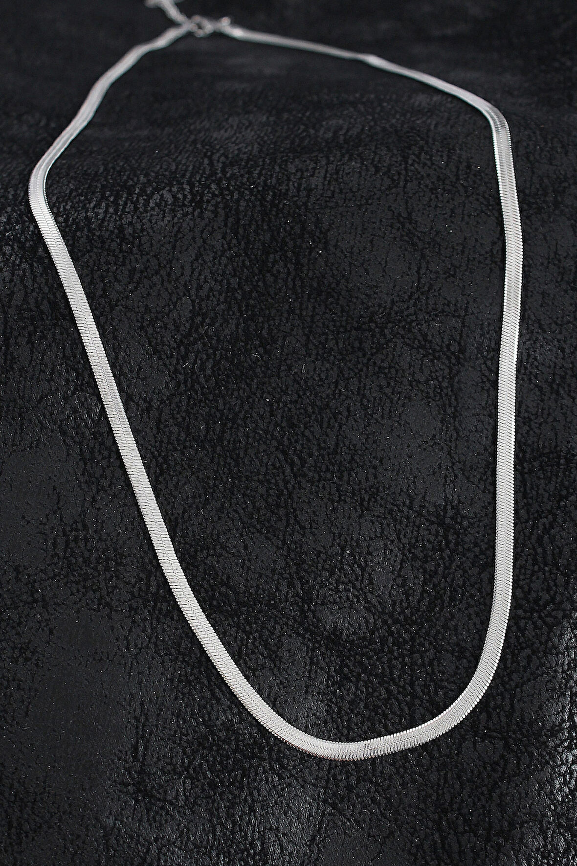 316L Çelik Klasik İtalyan Zincir Model Gümüş Renk Erkek Kolye