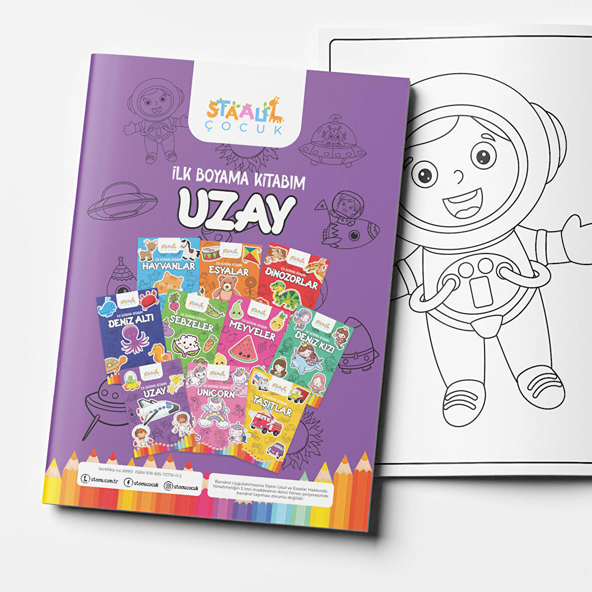 İlk Boyama Kitabım - Uzay