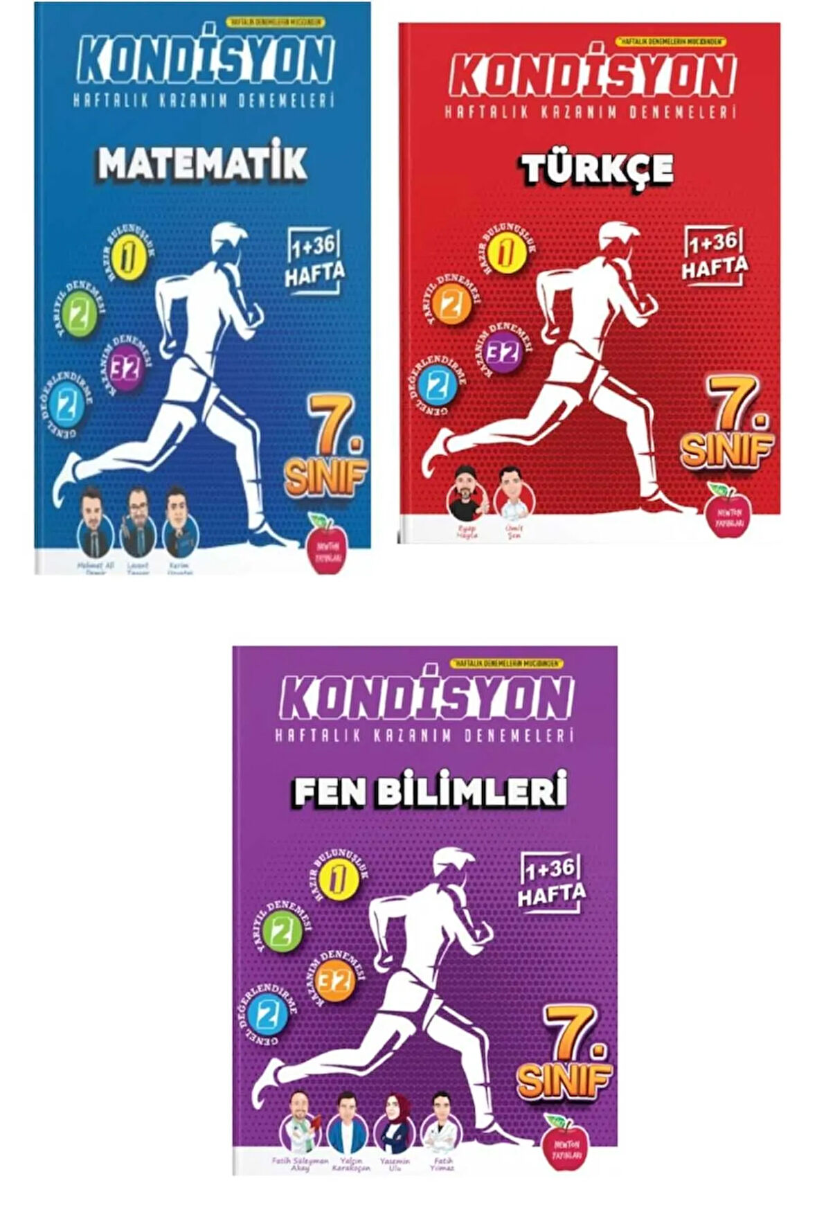 Newton 7.sınıf Kondisyon Matematik Türkçe Fen Bilimleri 37 Hafta Deneme Yeni 2023 2024