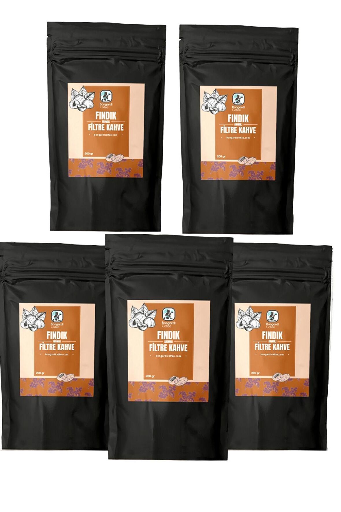 Fındık Aromalı Filtre Kahve 5 x 200 g