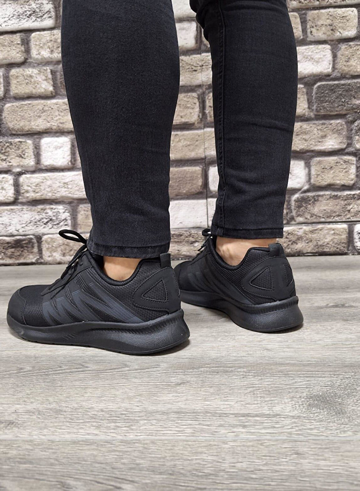 Günlük Rahat Ortopedik Taban Erkek  Bağcıklı Su Geçirmez Spor Ayakkabı Sneaker