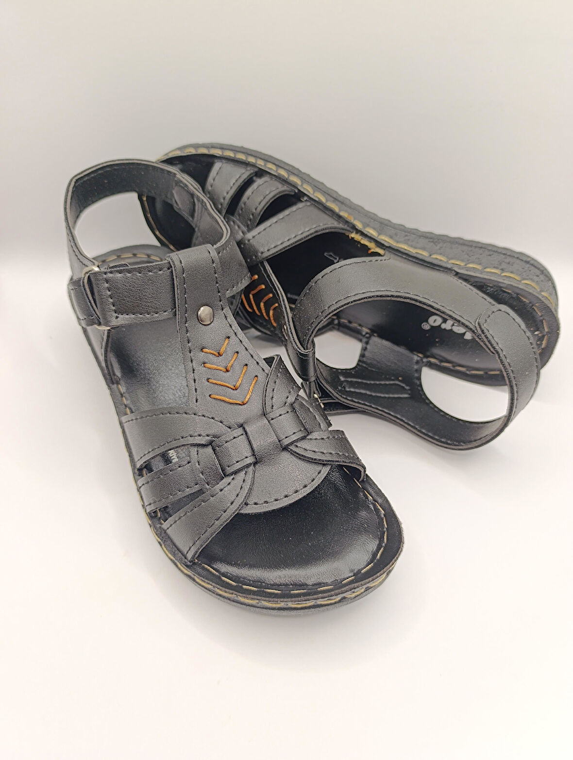 Günlük Kadın Cırt Bantlı Sandalet Yumuşak Rahat 