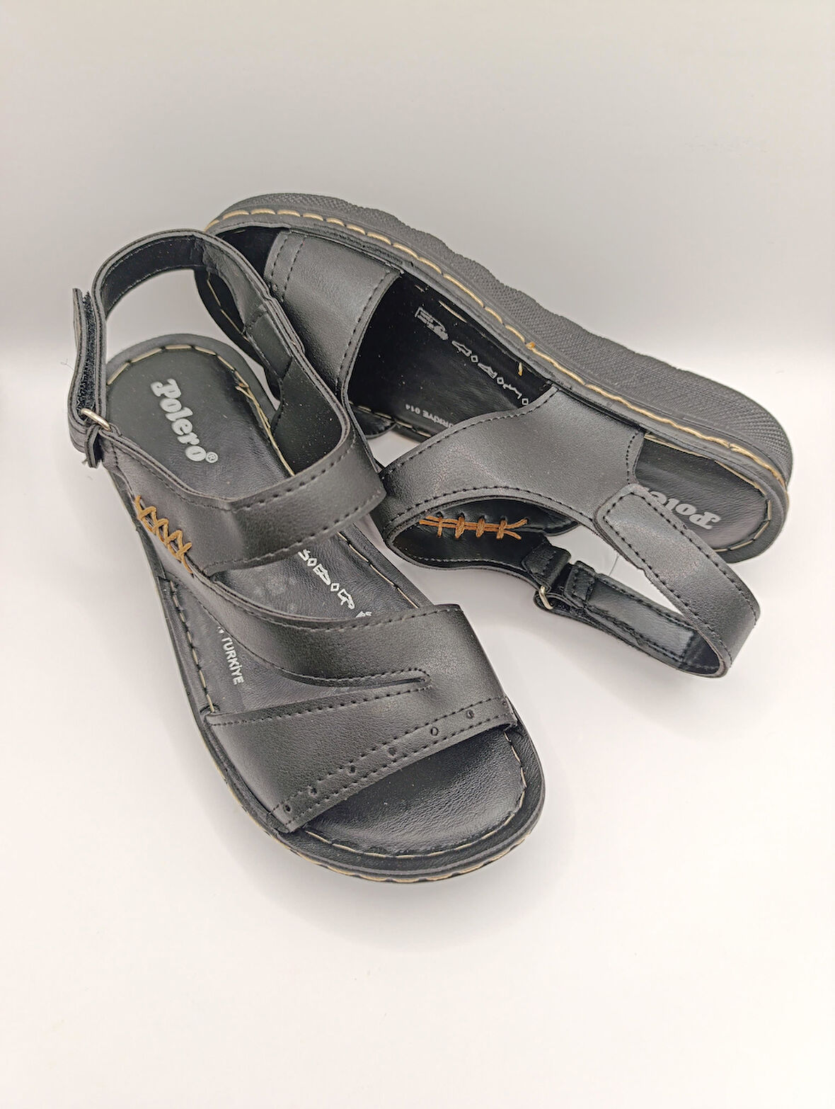 Günlük Kadın Cırt Bantlı Sandalet Yumuşak Rahat 