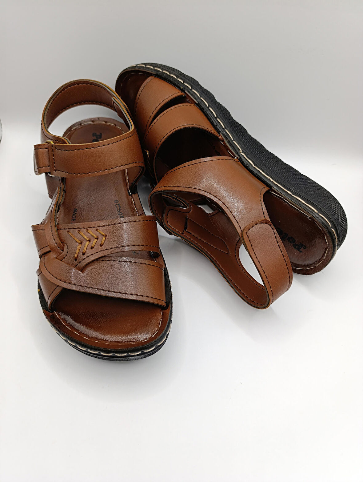 Günlük Kadın Cırt Bantlı Sandalet Yumuşak Rahat 