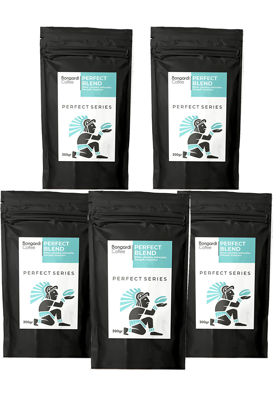 Perfect Blend Premium Öğütülmüş Filtre Kahve 5 x200 g