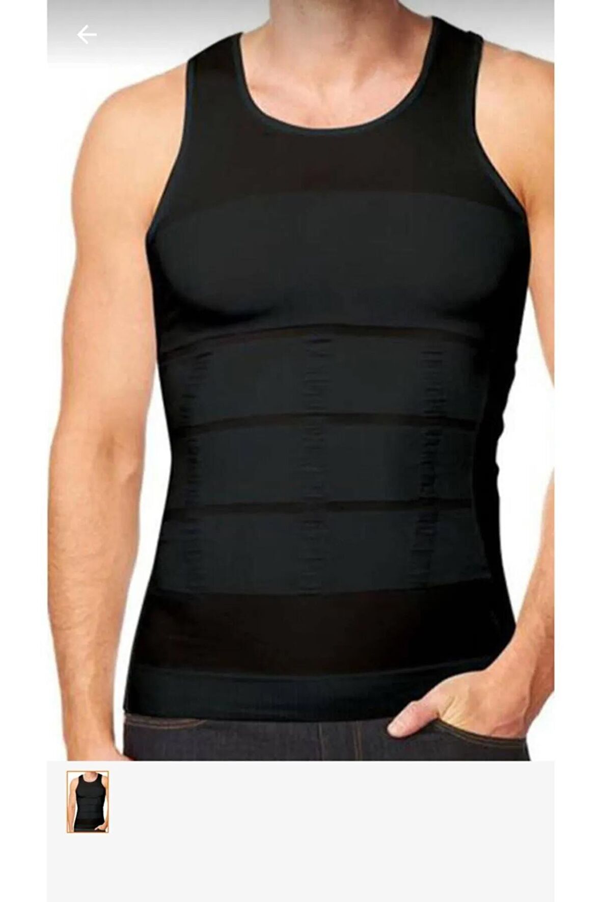 Erkek Korse Atlet Sıkılaştırıcı