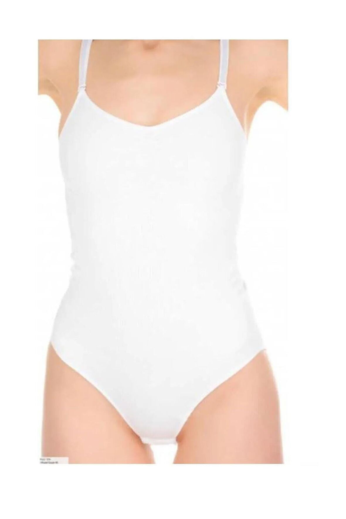 Kadın Beyaz Formtime Çıtçıtlı Body Korse