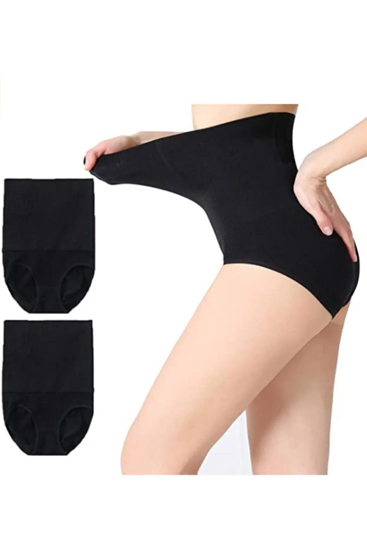 Kadın Siyah Slip Korse 1 Beden Incelme Garantili