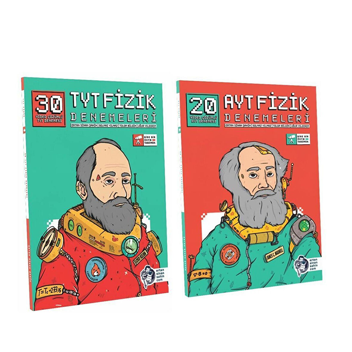 Ertan Sinan Şahin TYT ve AYT Fizik Deneme Seti 2 Kitap