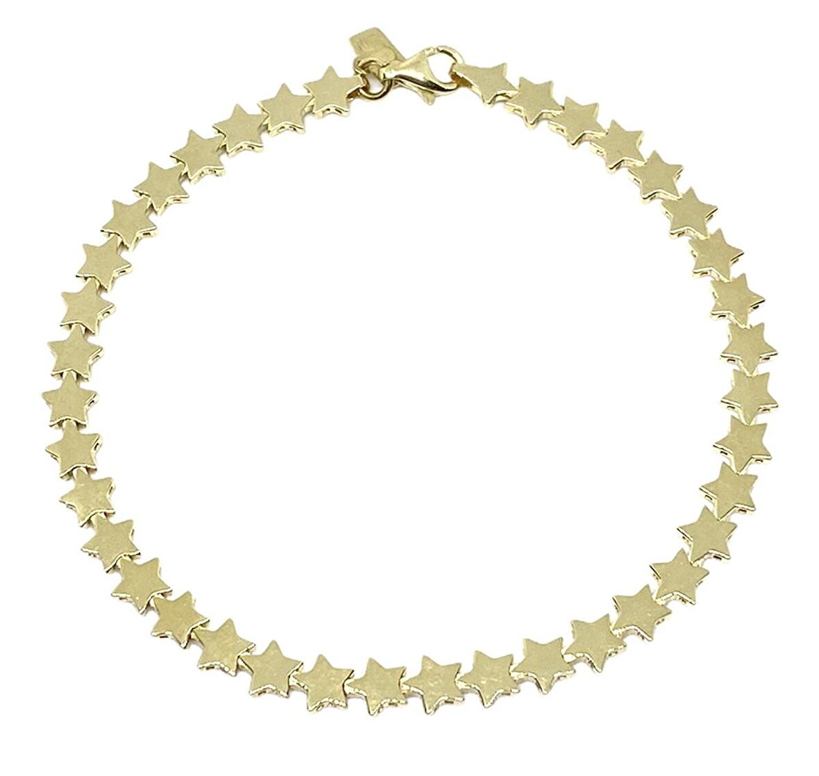 Sıralı Yıldız 14 Ayar Altın Bileklik