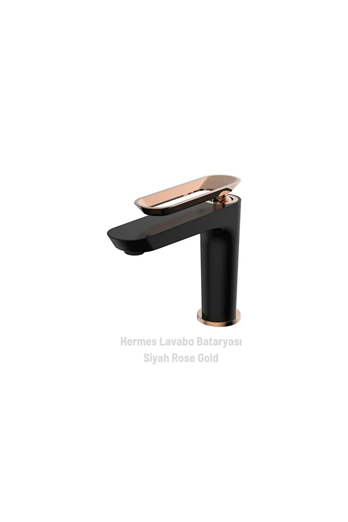 Hermes Lavabo Bataryası Siyah Rose Gold