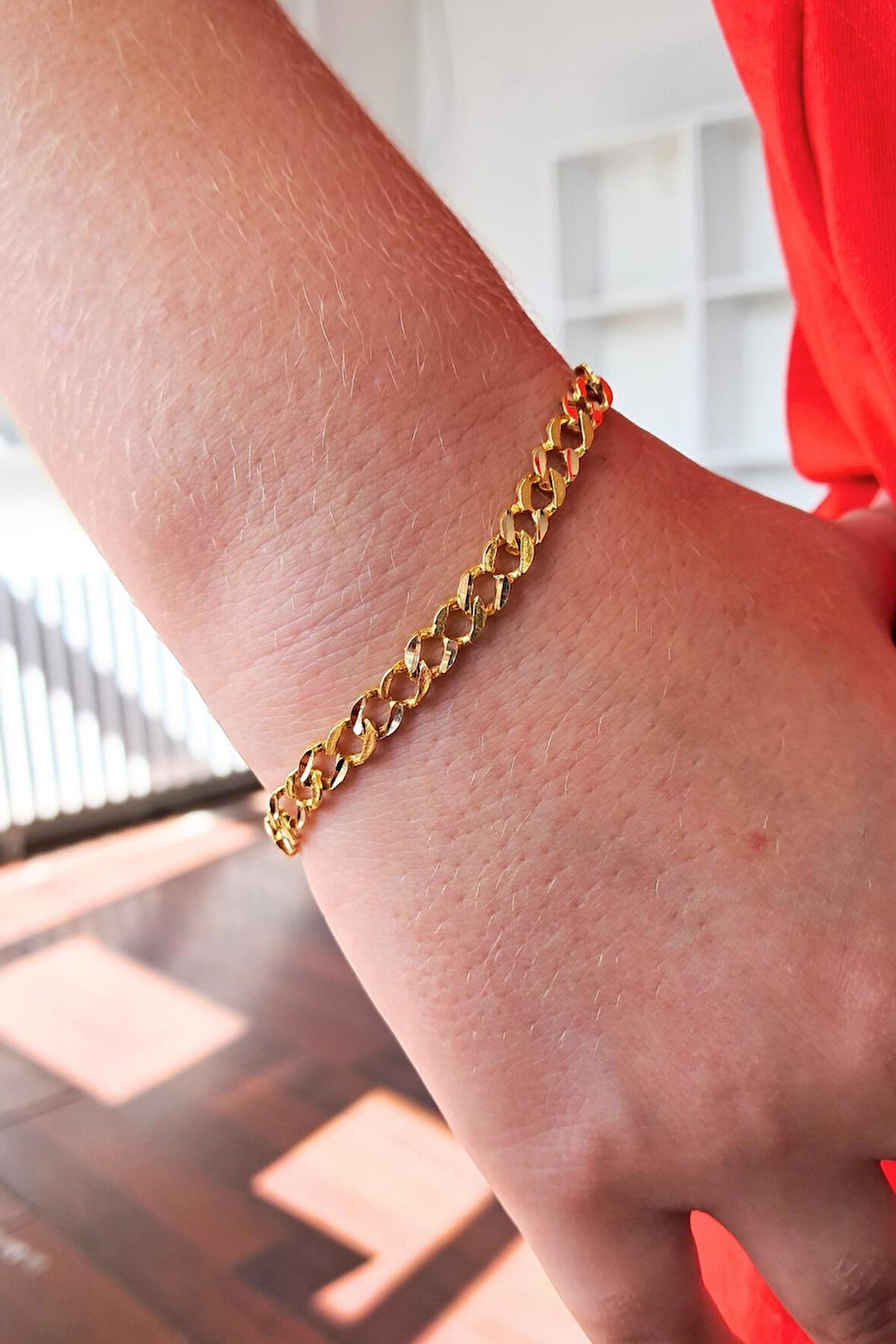 Gurme Erkek Çocuk Altın Bileklik