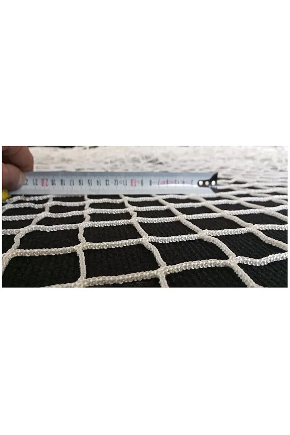 Balkon Filesi 2,50 x 2 Metre Kalın Kedi Kilesi Montaj Malzemeli 3mm Çocuk Güvenlik Ağı göz 4 cm