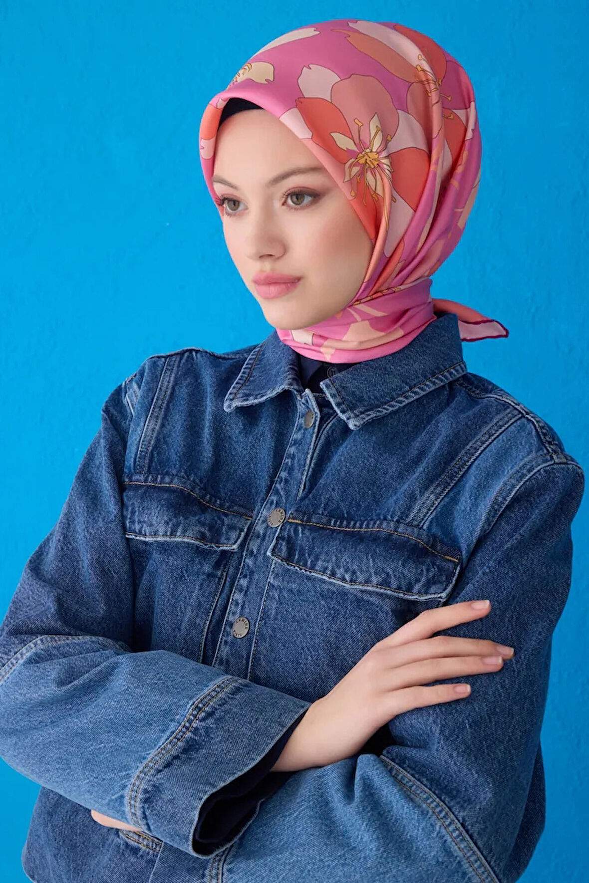 Belli Twill İpek Eşarp 4100D