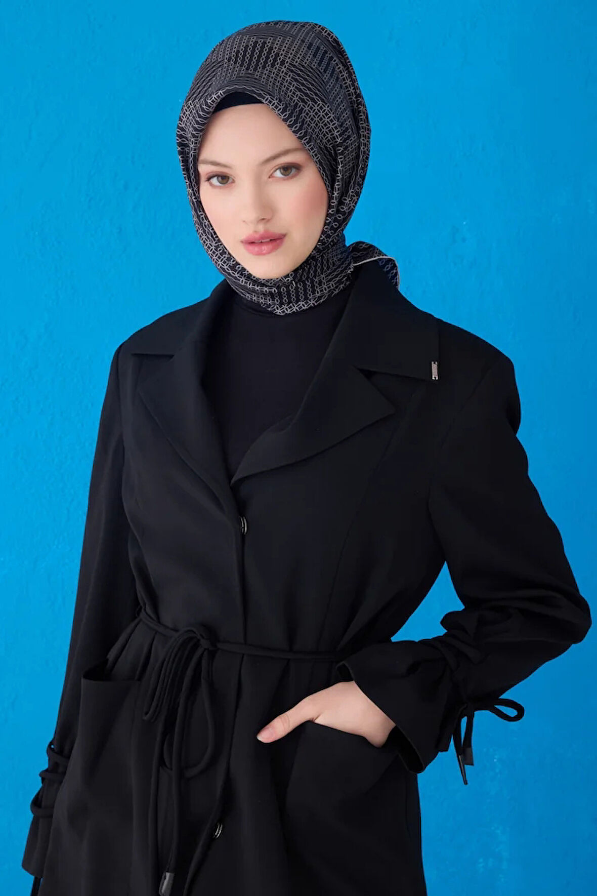 Belli Twill İpek Eşarp 4104D