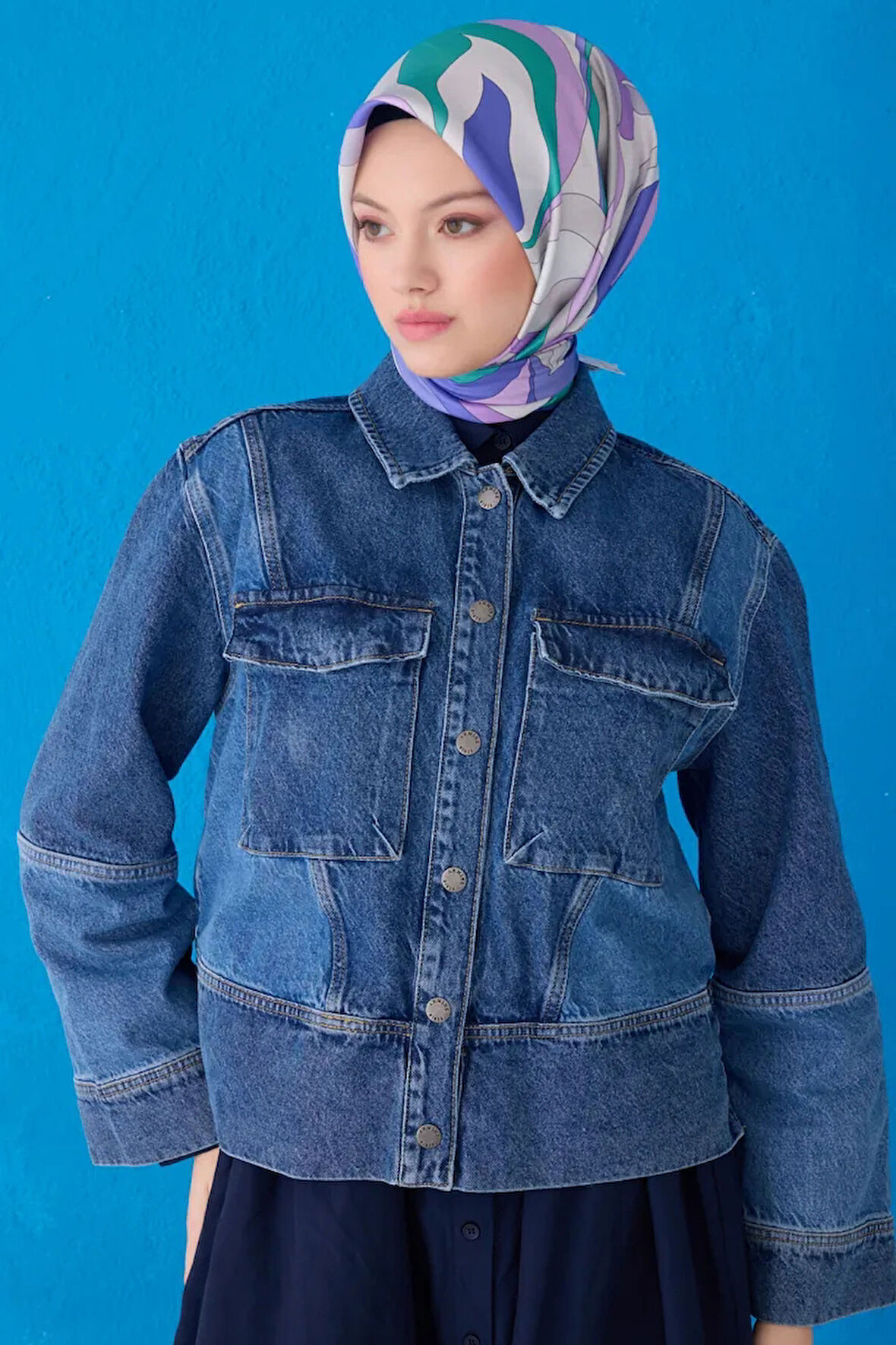 Belli Twill İpek Eşarp 4108D