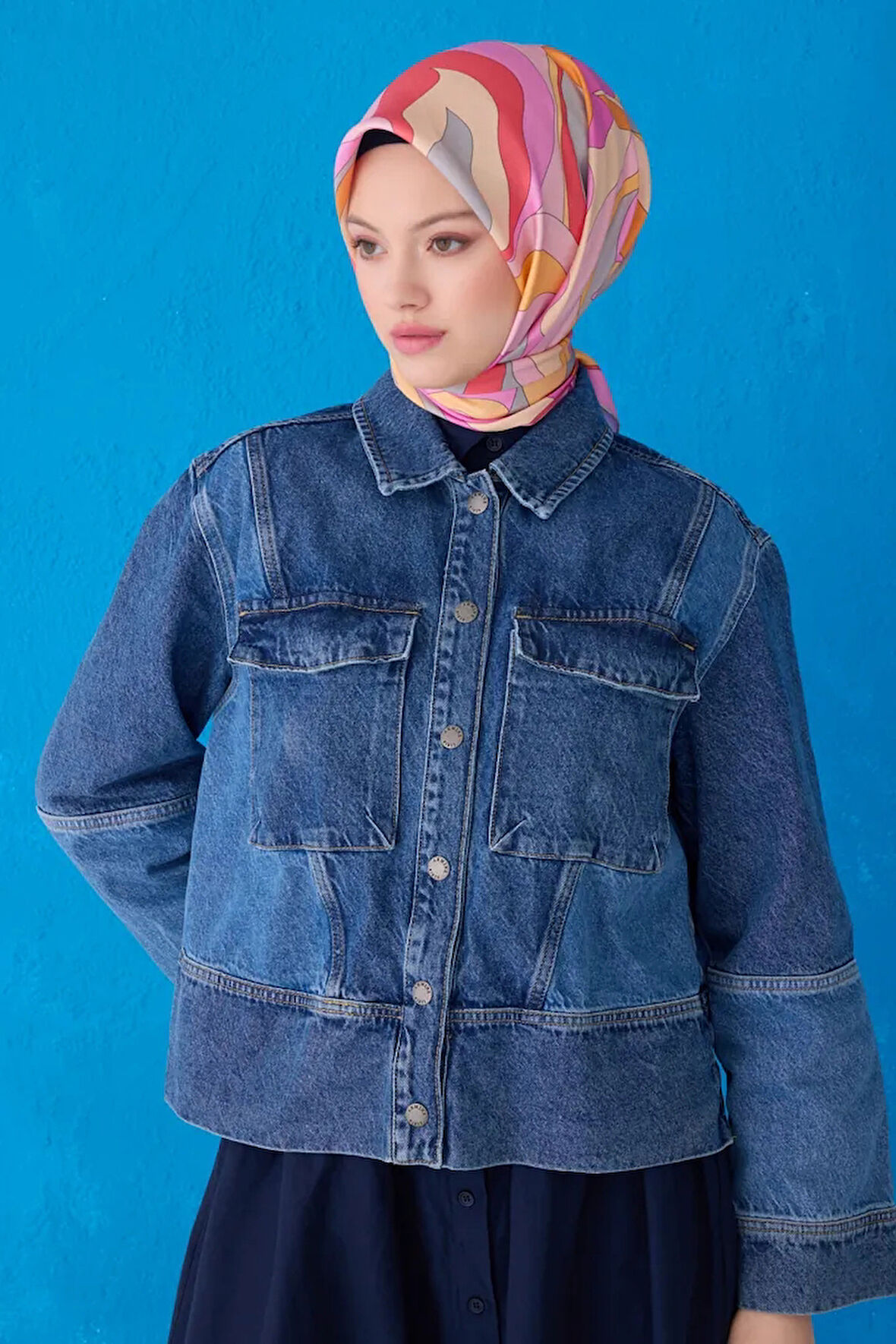 Belli Twill İpek Eşarp 4108D