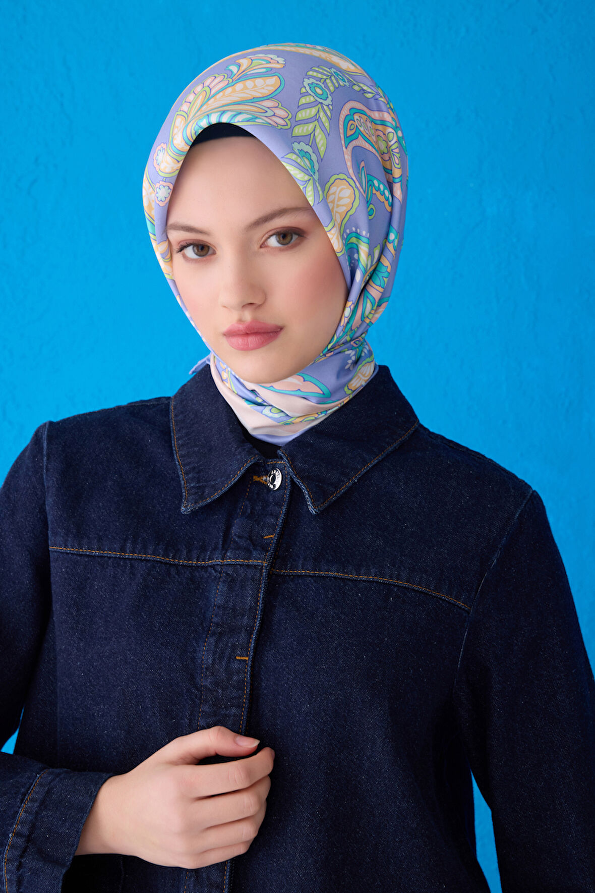 Belli Twill İpek Eşarp 4111D