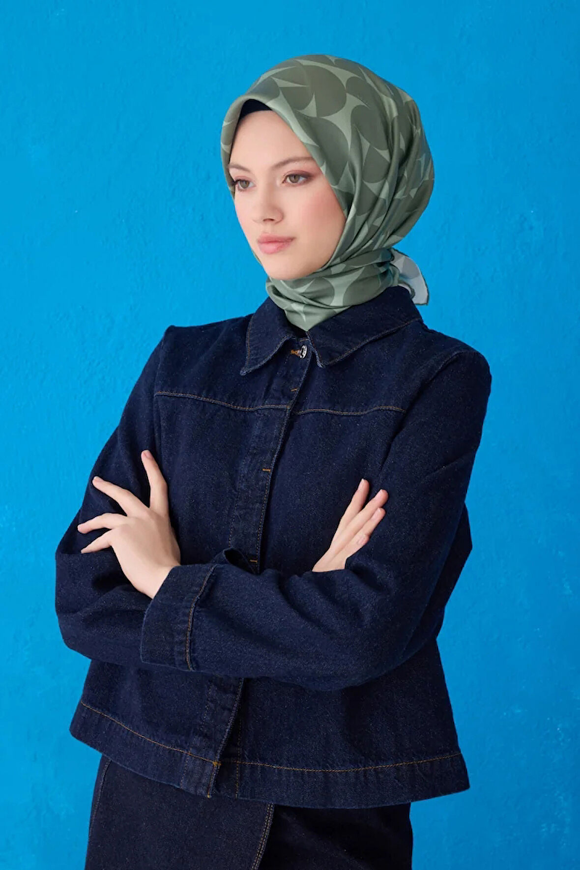 Belli Twill İpek Eşarp 4117D