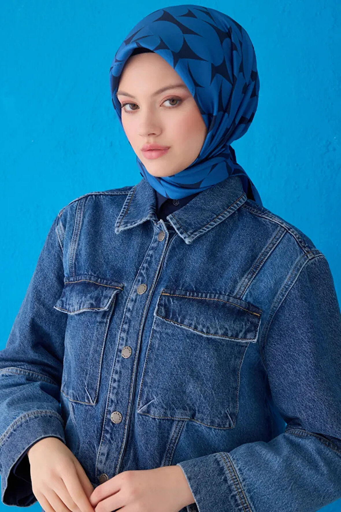 Belli Twill İpek Eşarp 4117D