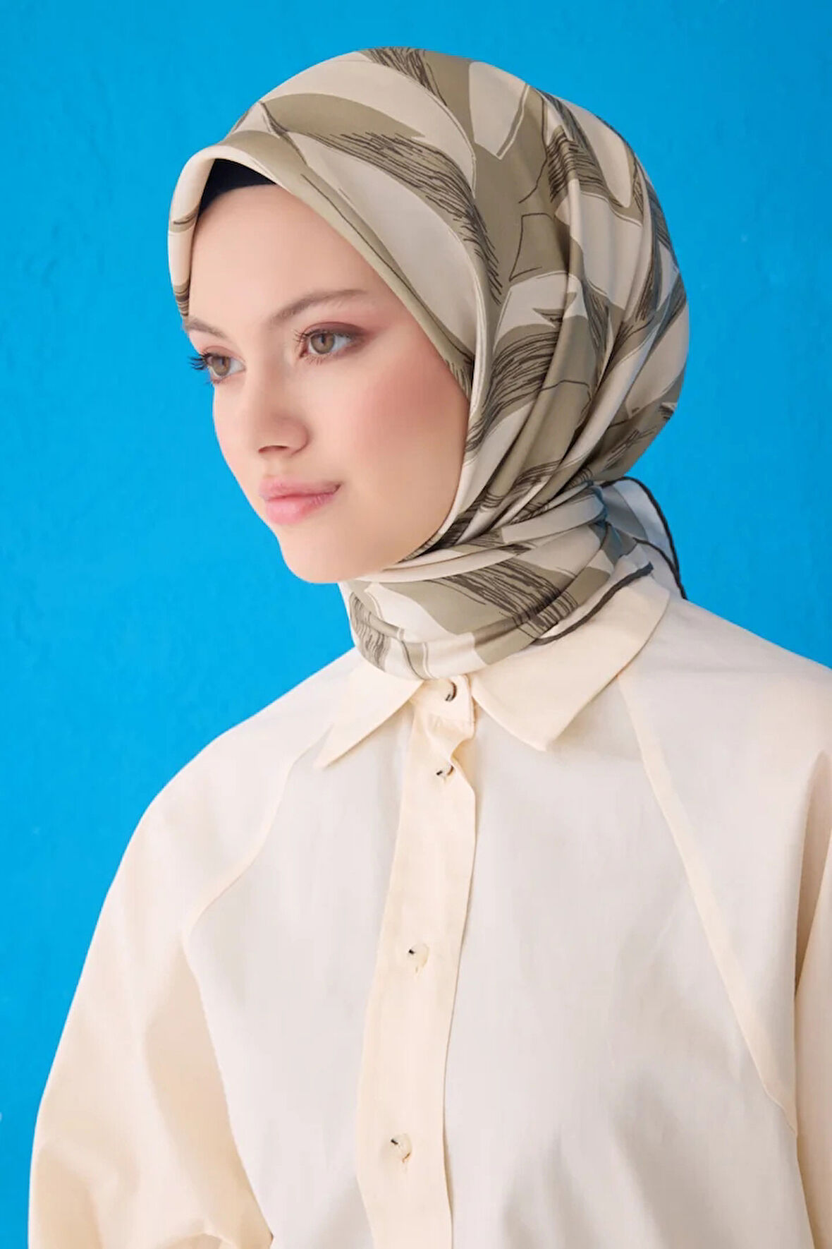 Belli Twill İpek Eşarp 4123D