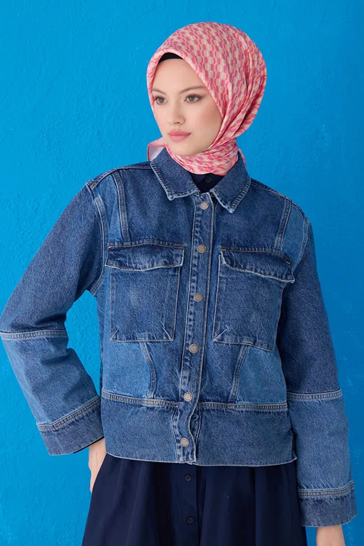 Belli Twill İpek Eşarp 4124D