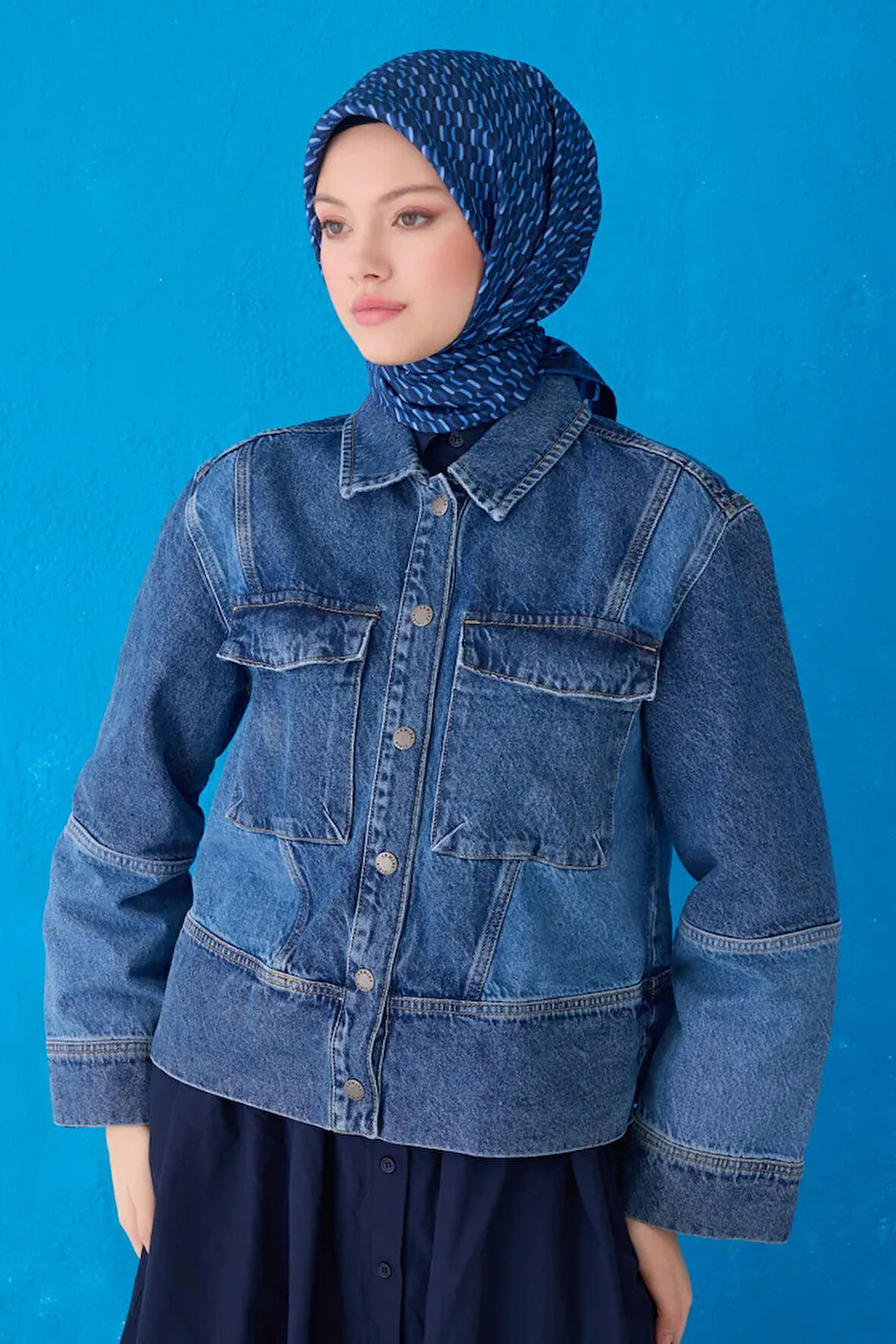 Belli Twill İpek Eşarp 4124D