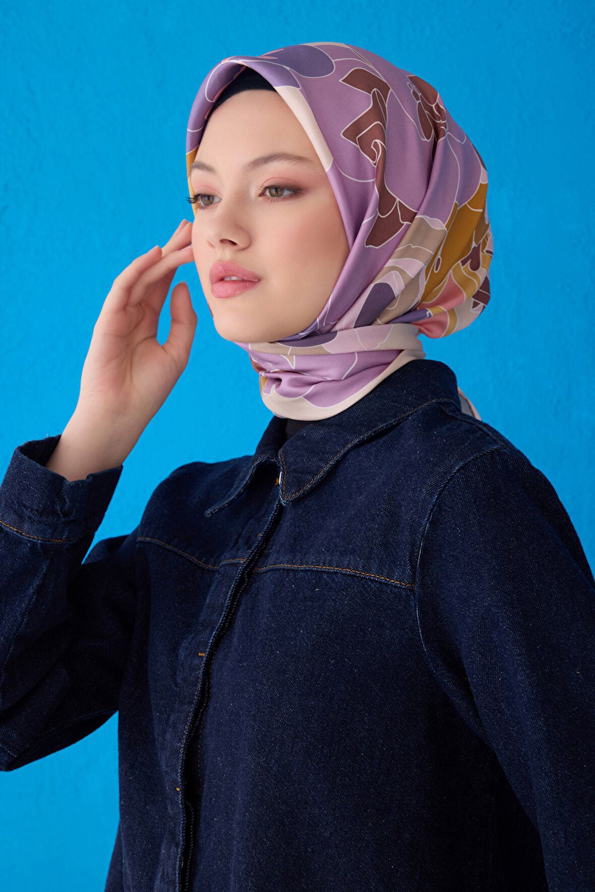 Belli Twill İpek Eşarp 4127D