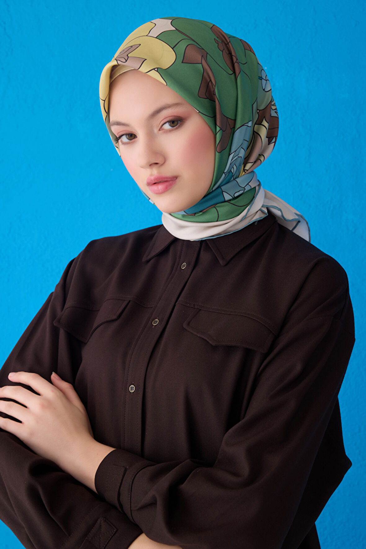 Belli Twill İpek Eşarp 4127D