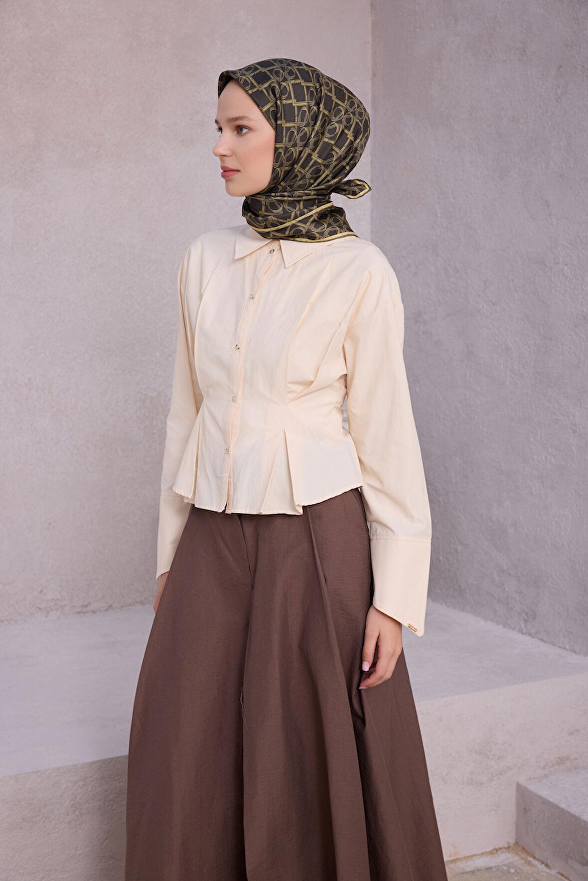 Belli Twill İpek Eşarp 4214D