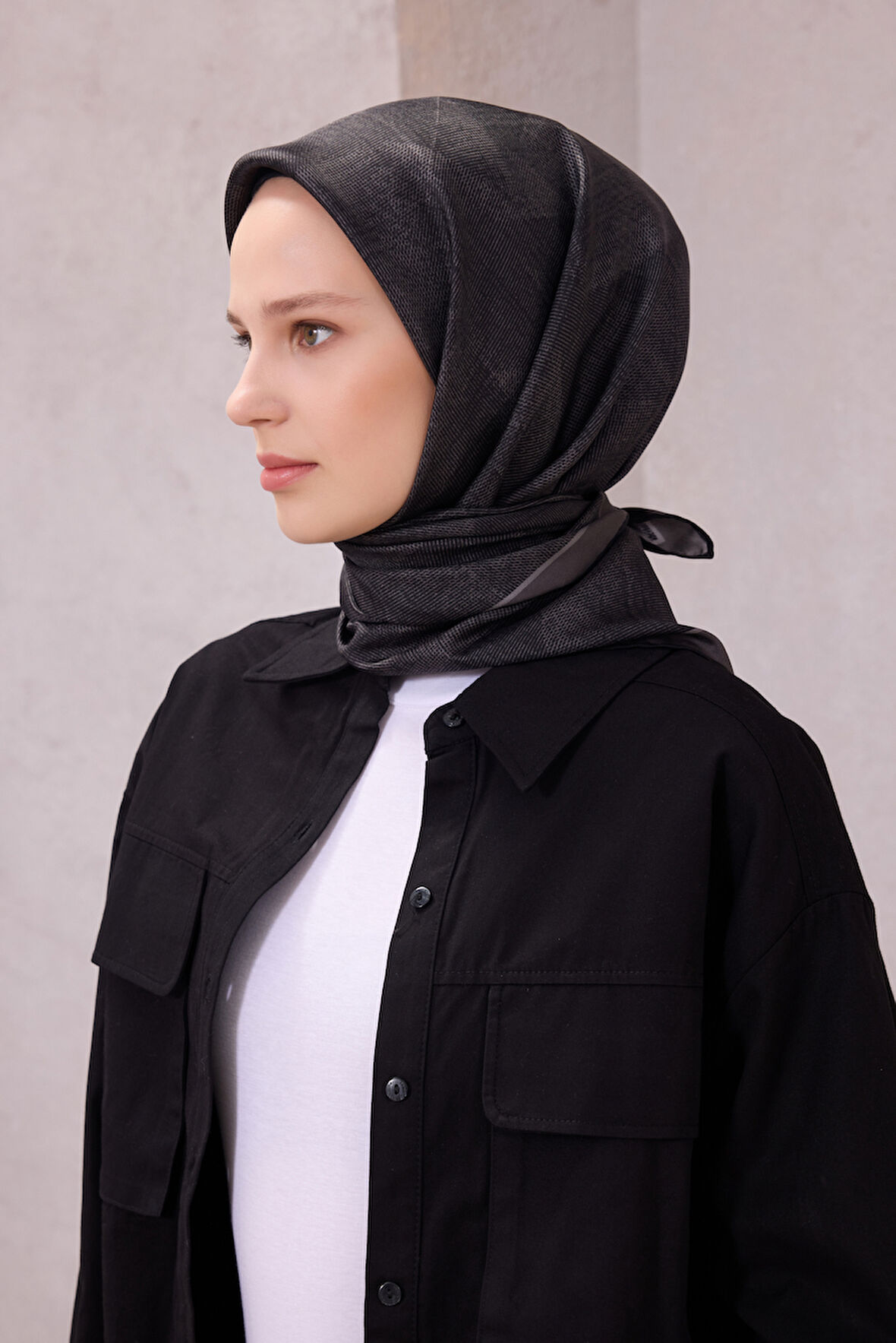 Belli Twill İpek Eşarp 4201D-31